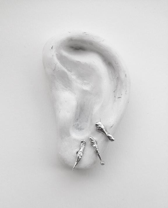 Earrings Reflection Silver 2