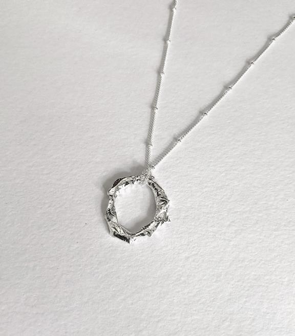 Necklace Circle Silver 1