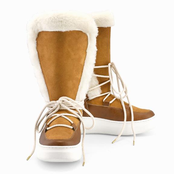 Snow Boots Luna Cognac 2