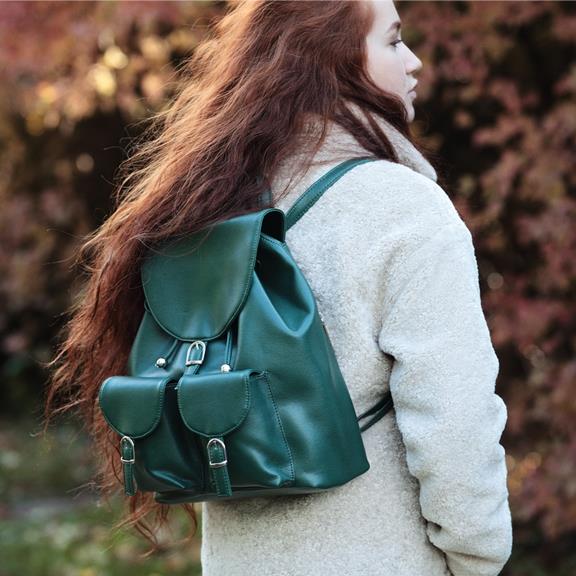 Backpack Claudine Green 2