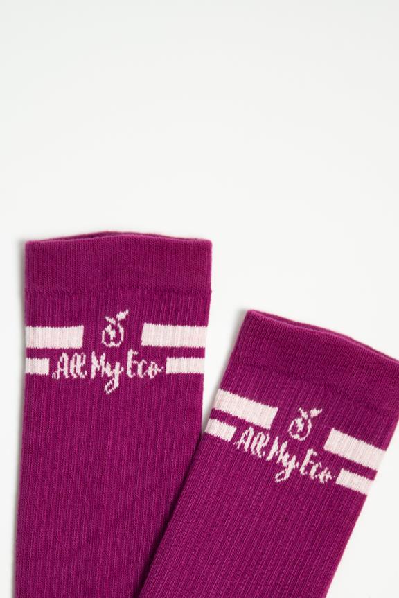 Socks Ame Purple 2