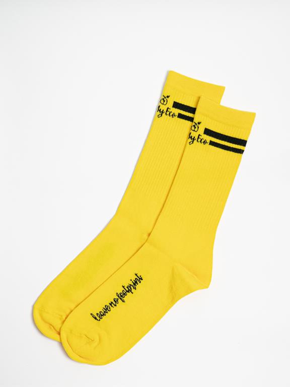 2-Pack Sock Yellow & Purple 2