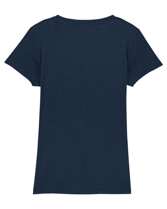 T-Shirt V-Ausschnitt Dunkelblau 5