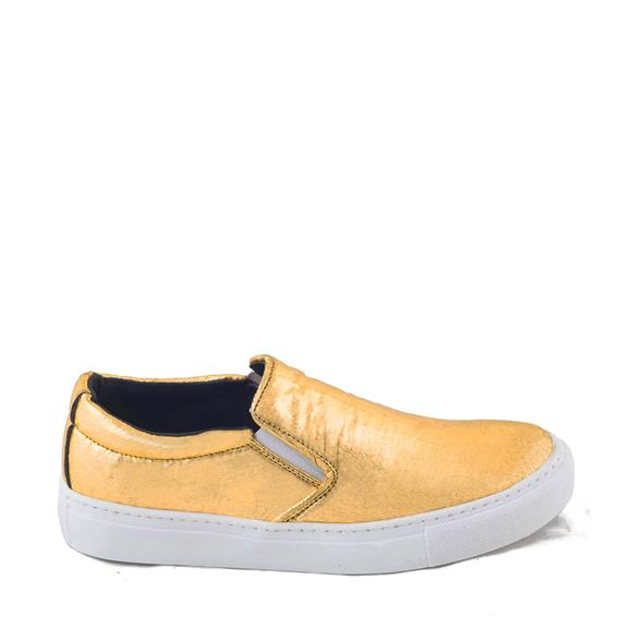 Slip-On-Sneaker Gold 1