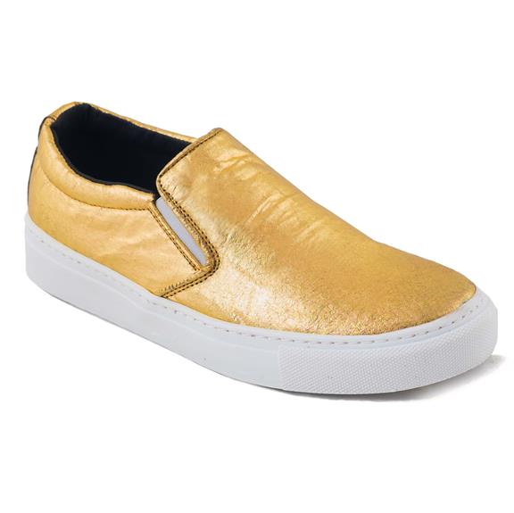 Slip-On-Sneaker Gold 2