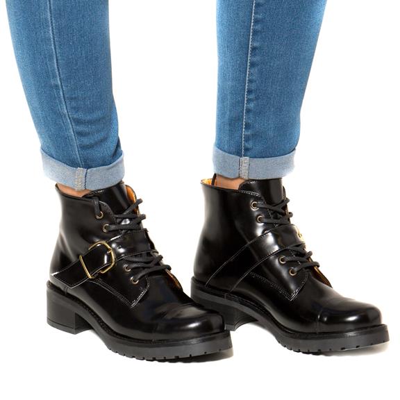 Ankle Boot Lace Up Luce Black 2