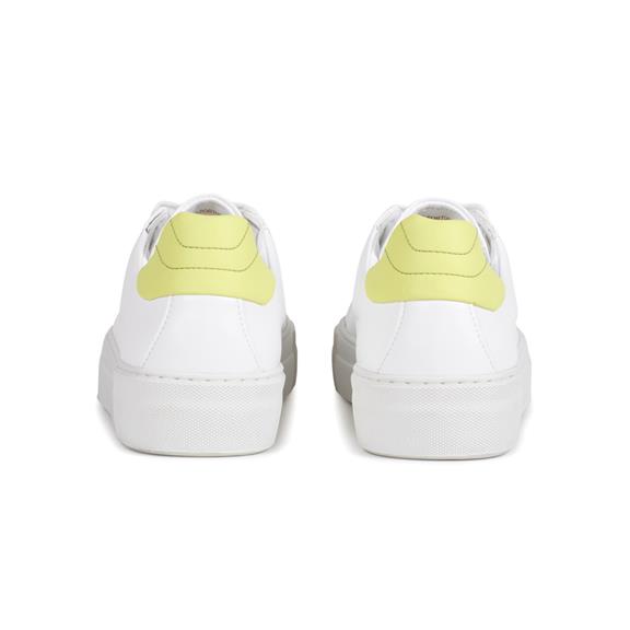 Sneaker Joy White & Soft Green-Yellow 3