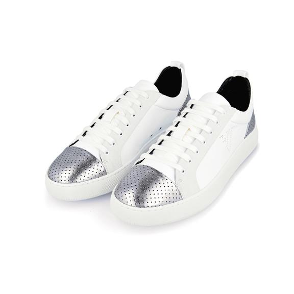 Sneaker Nikola Silver & White 2