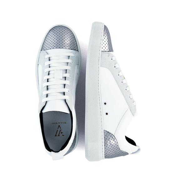Sneaker Nikola Silver & White 3