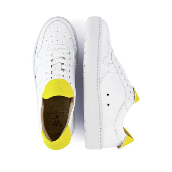 Sneaker Davis White & Yellow 3