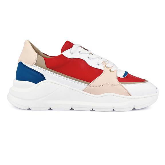 Sneaker Goodall Red, White & Rose 1