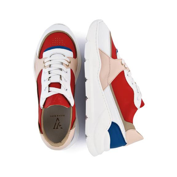 Sneaker Goodall Red, White & Rose 3