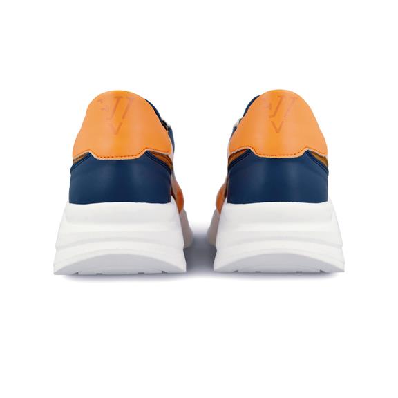 Sneaker Goodall Blauw, Oranje & Bruin 6