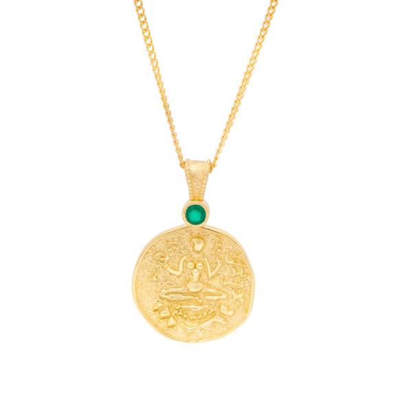 Necklace Lakshmi Gold Plated 1