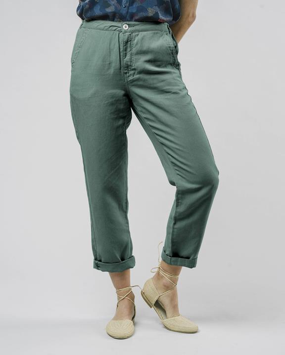 Pantalon Chino Vert 2