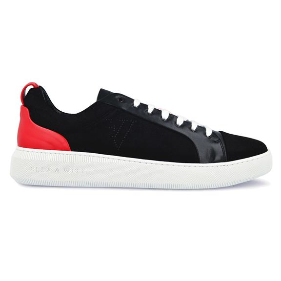 Nikola Sneaker Zwart & Rood 1