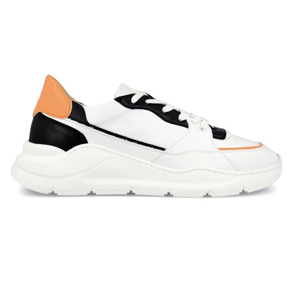 Goodall Sneaker White, Black & Orange 1