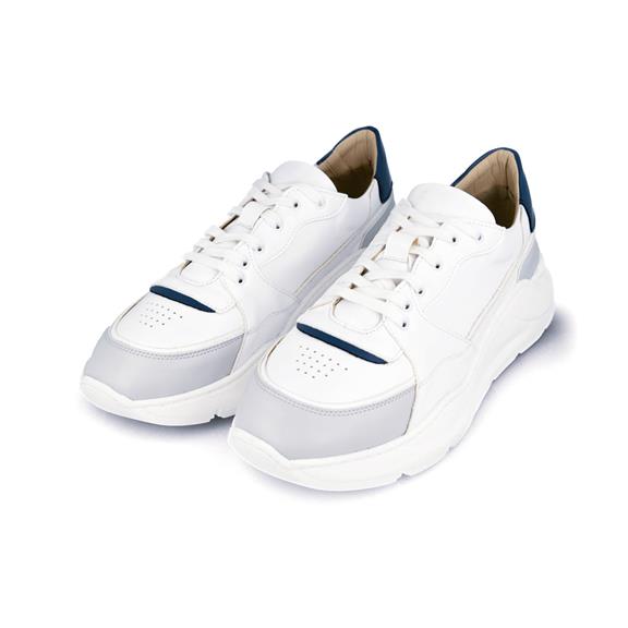 Goodall Sneaker Grijs, Blauw & Wit 2