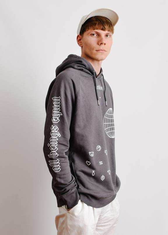 Earthling - Hoodie - Charcoal - Organic X Recycled 3