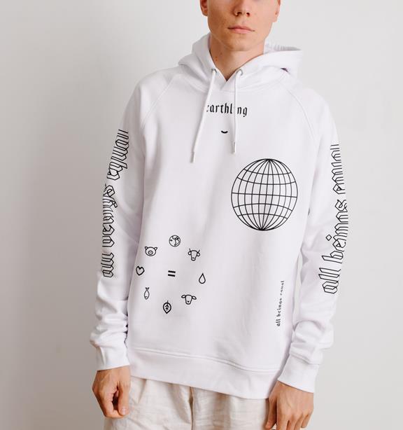 Earthling - Hoodie - Ice White - Organic X Recycled 1