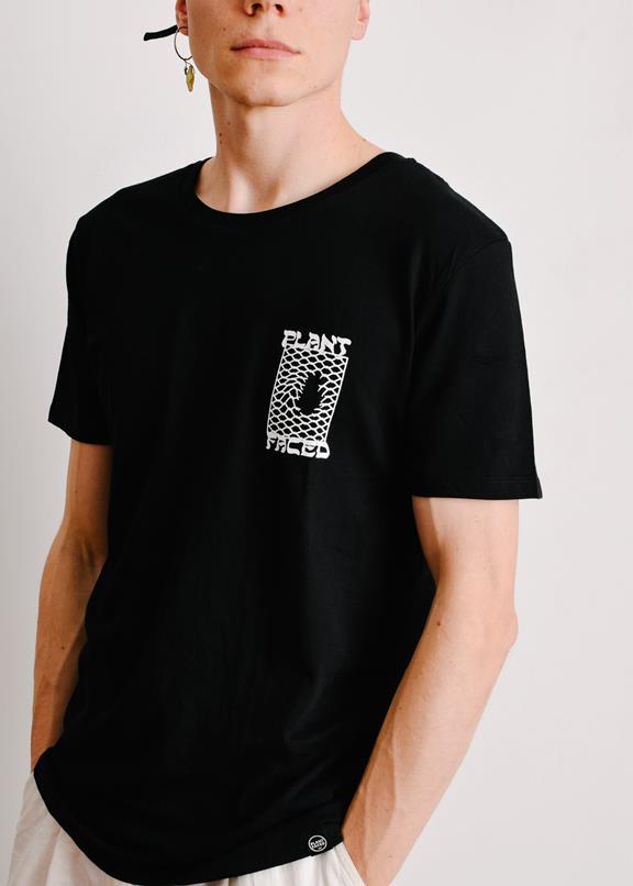 T-Shirt Make The Connection Schwarz 6