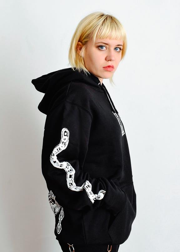 Make The Connection Hoodie - Black 9