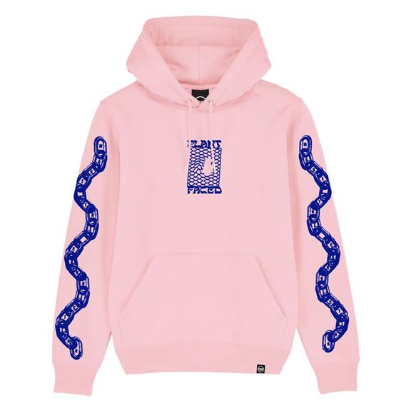Make The Connection Hoodie - Roze X Blauw 8
