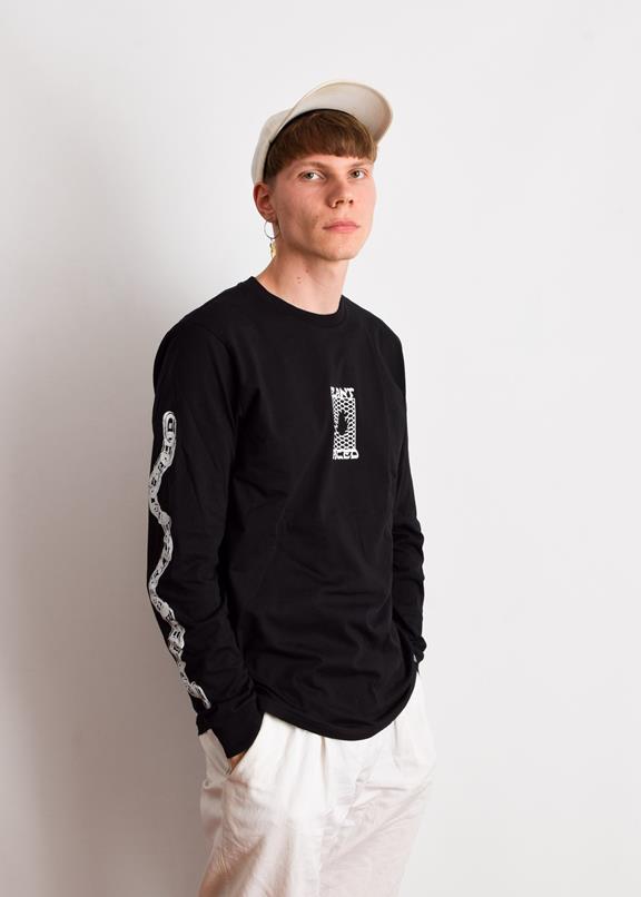 Long Sleeve Make The Connection Black 7