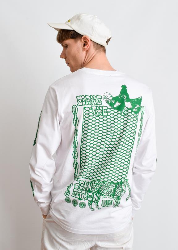 Make The Connection Long Sleeve - Wit 2