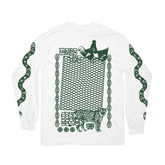 Make The Connection Long Sleeve - Wit 8