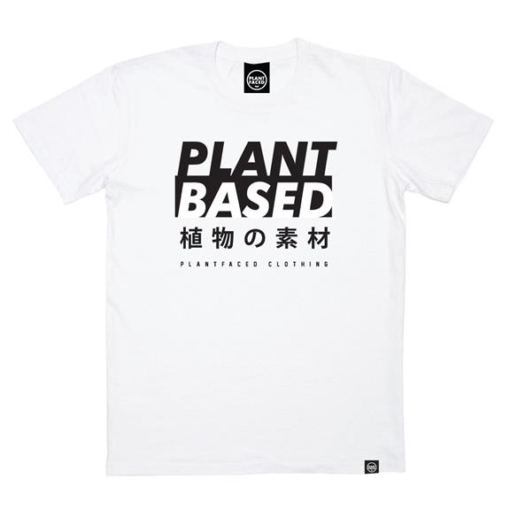 T-Shirt Plant Based Kanji Wit 1