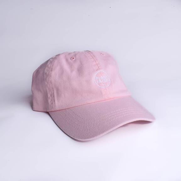 Plant Faced Dad Hat Pink 4