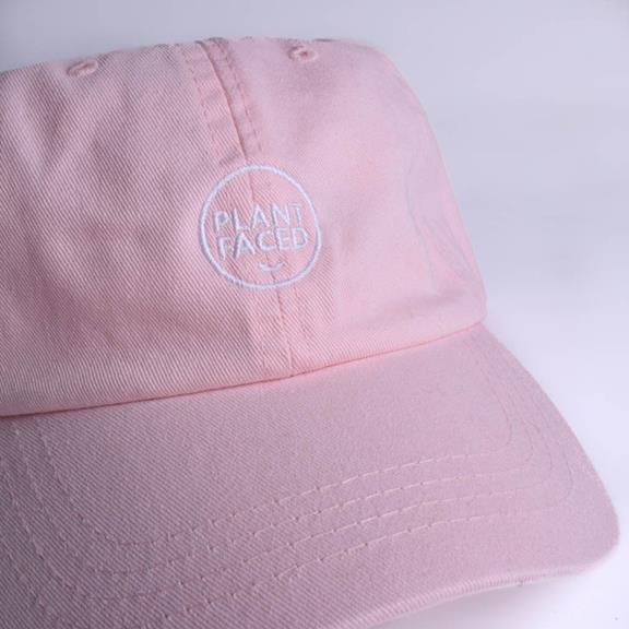 Plant Faced Dad Hat Pink 6