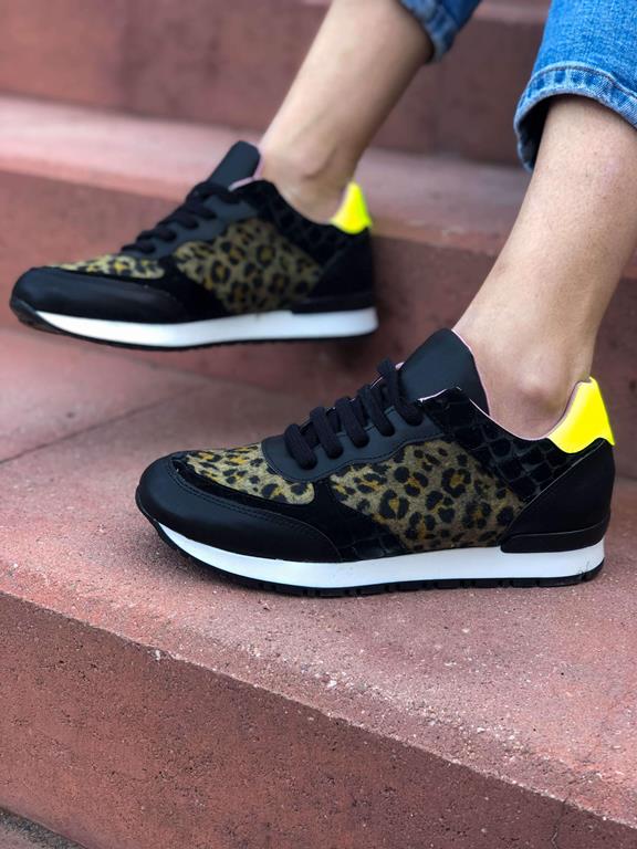 Sneakers Urban Leopard Black from Shop Like You Give a Damn