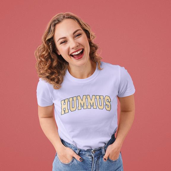 T-Shirt Hummus Roze 3