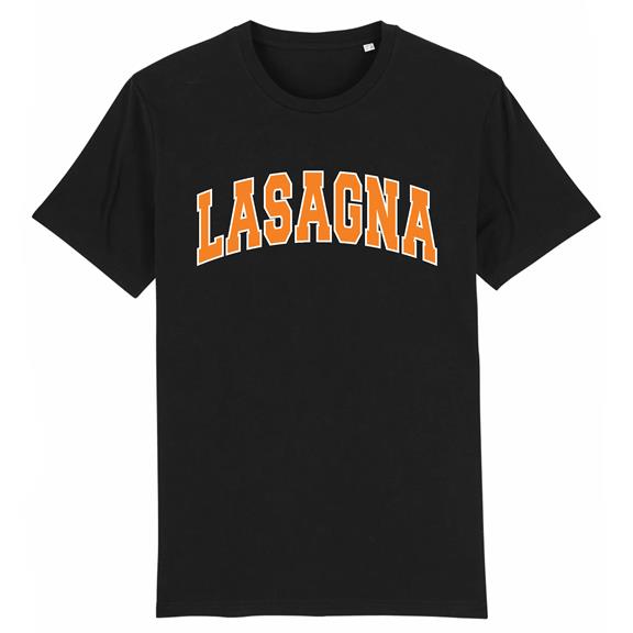 T-Shirt Lasagna Zwart 1