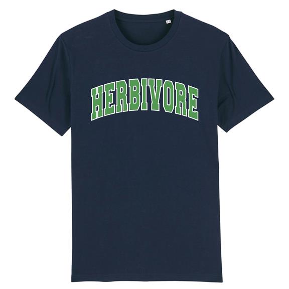 T-Shirt Herbivore Donkerblauw 1