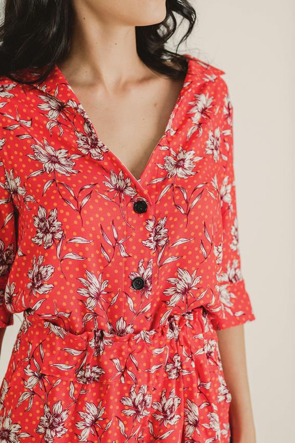 Shirt Shirley Floral Red 1