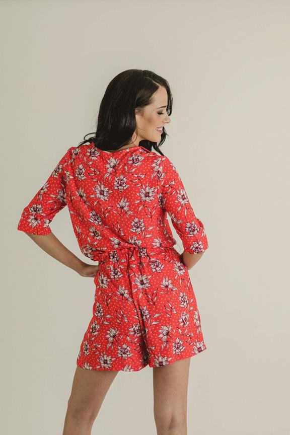 Shirt Shirley Floral Red 3