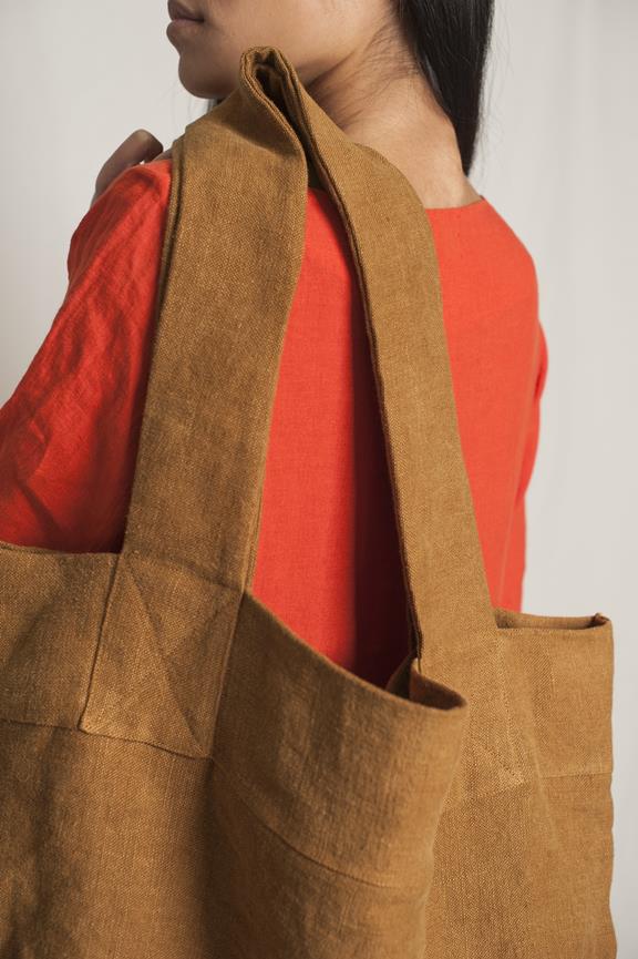 Fabric Bag Alfred Brown 3
