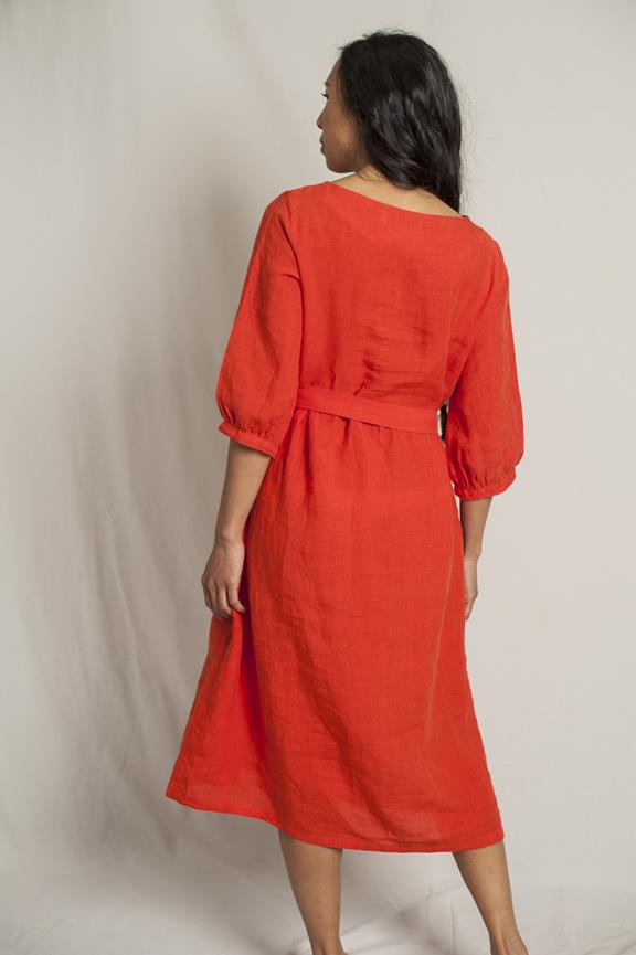Pre-Order: Dress Flora Red 4
