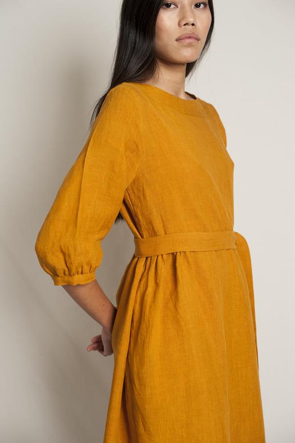 Pre-Order: Dress Flora Dark Yellow 2