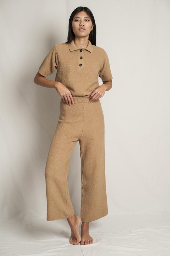 Trousers Louise Light Brown 1