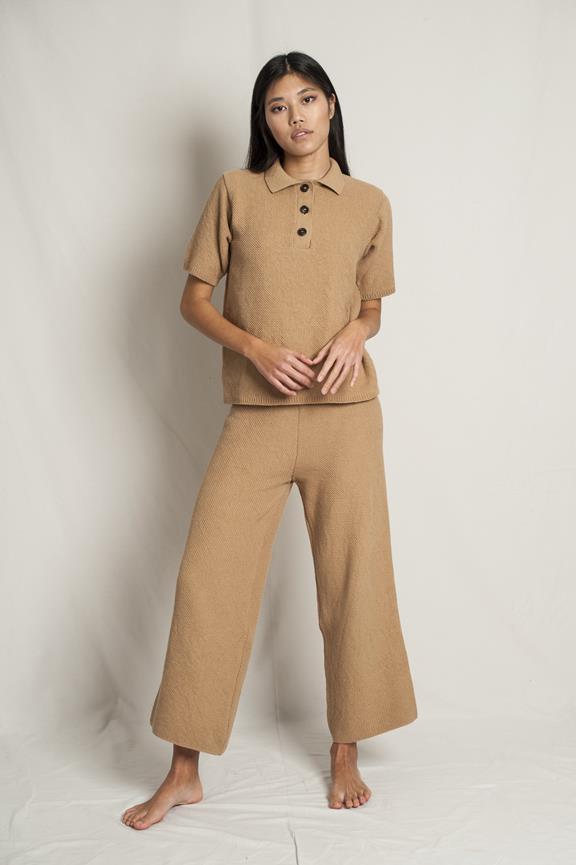Trousers Louise Light Brown 2