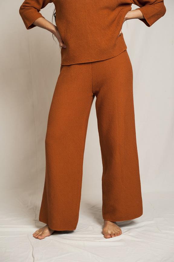 Trousers Louise Dark Orange 2