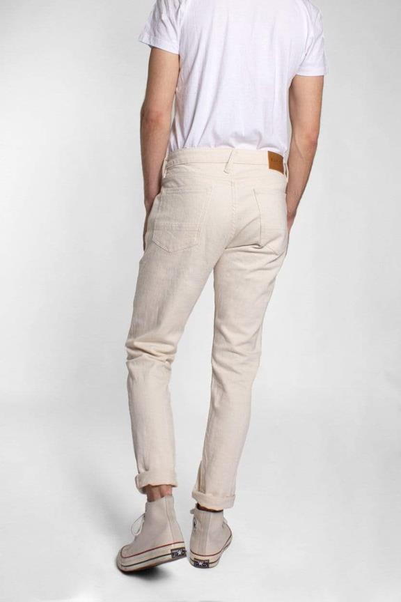 Jeans Jim Tapered Off White 3