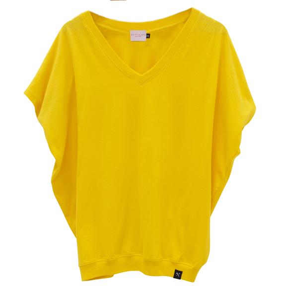 T-Shirt Schmetterling Gelb 1
