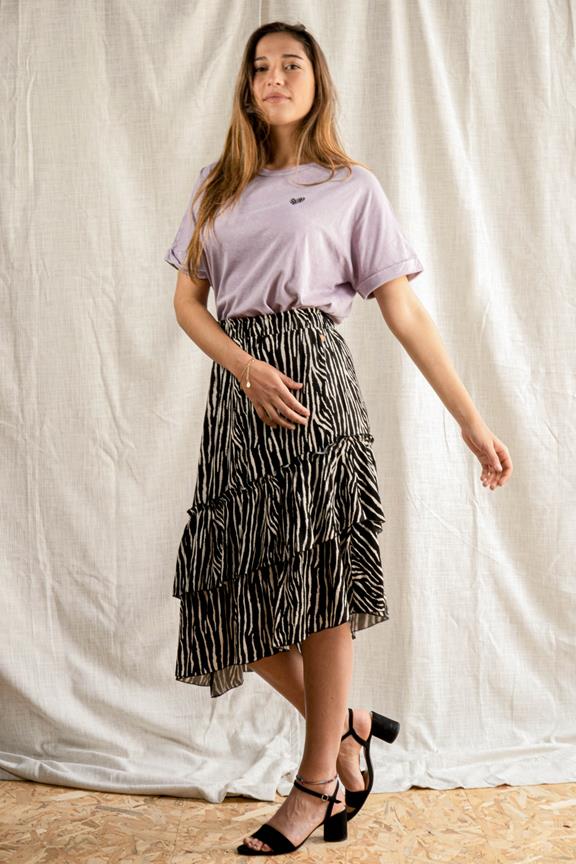 Midi Skirt Fleur Zebra 1