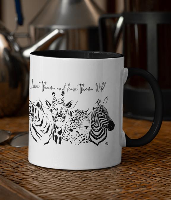 Mug 'Love Them And Leave Then Wild' White 1