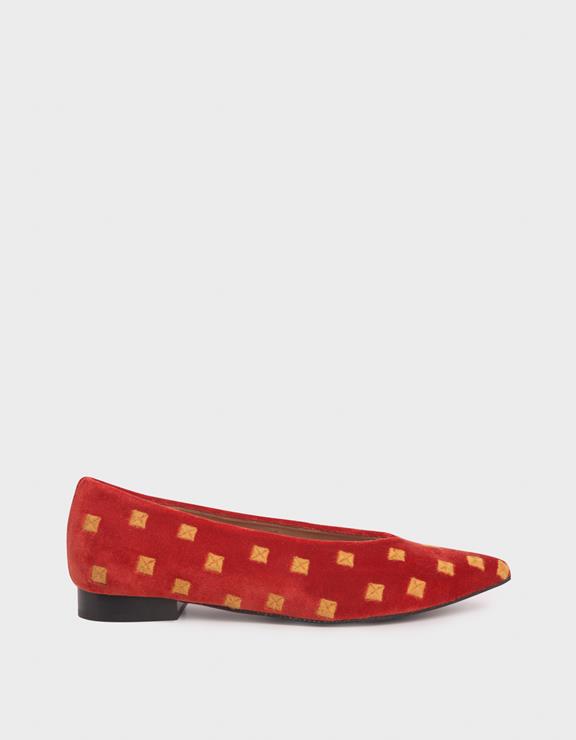Flats Coccinelle Red 1